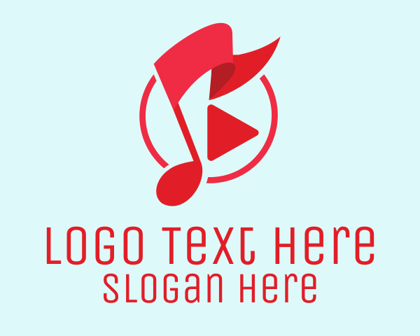 Lyrics logo example 1
