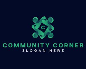 People Community Foundation logo design