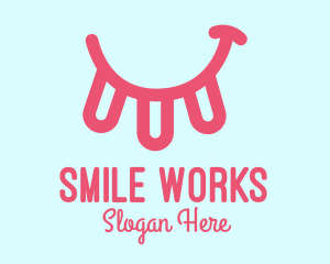 Cow Udder Smile  logo design