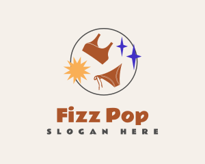 Fun Pop Beachwear logo design