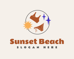 Fun Pop Beachwear logo design