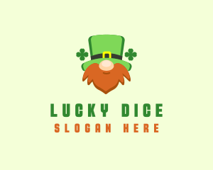 Irish Leprechaun Beard logo design