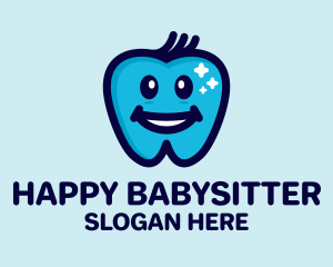 Happy Clean Tooth logo design