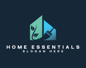 House Organic Cleaning logo design