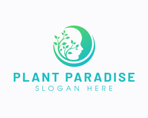 Mental Psychologist Plant logo design