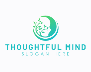 Mental Psychologist Plant logo design