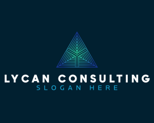 Pyramid Professional Corporate logo design