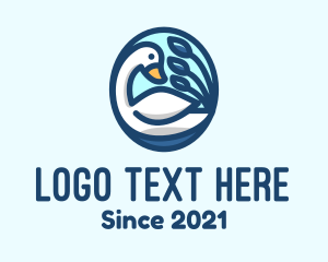 Blue Lake Swan logo