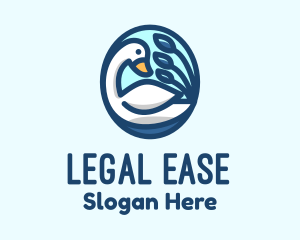 Blue Lake Swan Logo