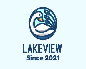 Blue Lake Swan logo