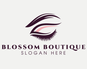 Eye Makeup Beauty logo design