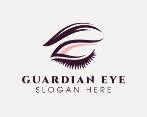 Eye Makeup Beauty logo design