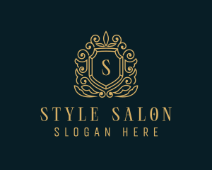 Floral Boutique Salon logo design