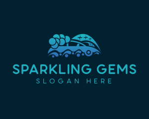 Car Wash Sparkling Bubbles logo
