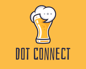 Beer Drunk Talk logo design