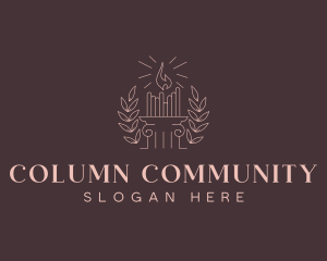 Artisanal Column Candle logo