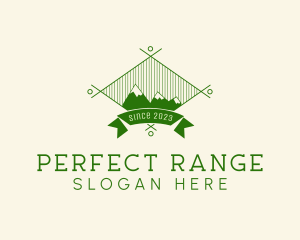 Mountain Hiking Camp logo design