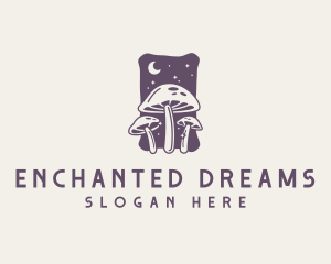 Magical Mushroom Fungus logo design