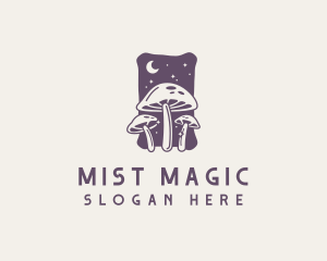 Magical Mushroom Fungus logo design