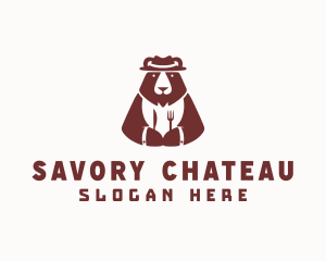 Bear Culinary Restaurant logo design