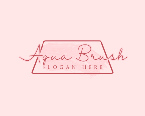 Woman Cosmetics Fashion logo design