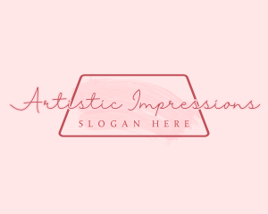 Woman Cosmetics Fashion logo design