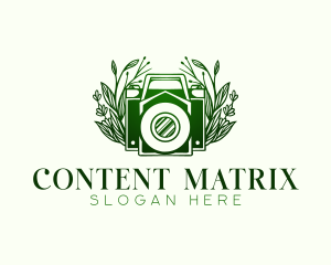 Camera Flower Lens logo