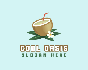 Coconut Fruit Drink logo