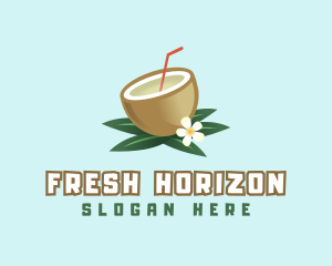 Coconut Fruit Drink logo