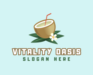 Coconut Fruit Drink logo