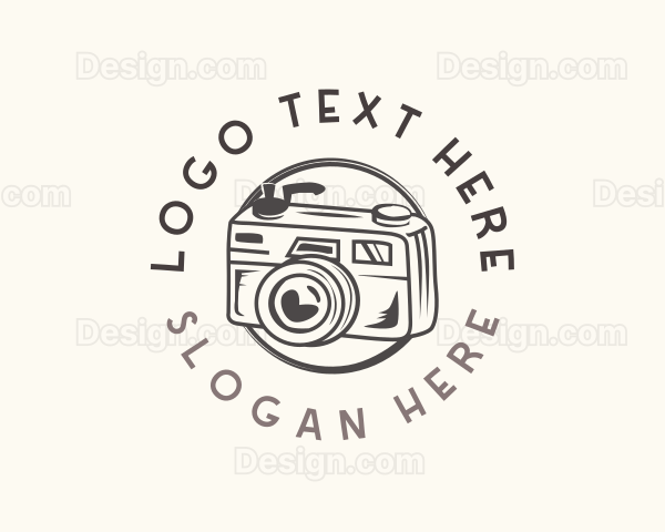 Film Camera Photography Logo