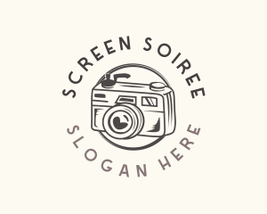 Film Camera Photography logo design