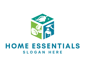 Household Cleaning Disinfectant logo design