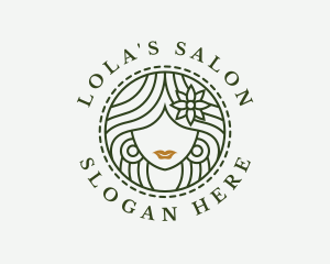 Natural Beauty Salon logo design