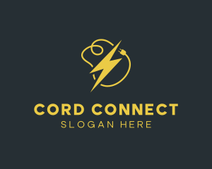 Electric Power Cord logo design