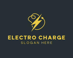 Electric Power Cord logo design