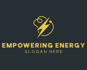 Electric Power Cord logo design