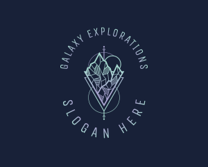 Mountain Travel Adventure logo design