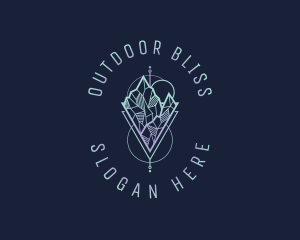 Mountain Travel Adventure logo design