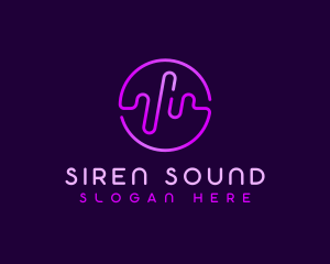 Studio Sound Wave logo design