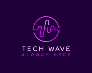 Studio Sound Wave logo design