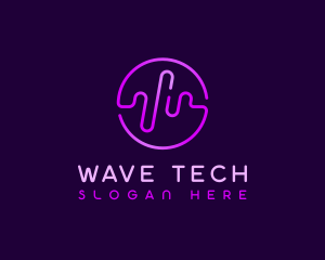 Studio Sound Wave logo design