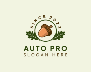 Natural Acorn Nut logo