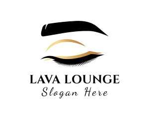 Beauty Salon Lashes logo design