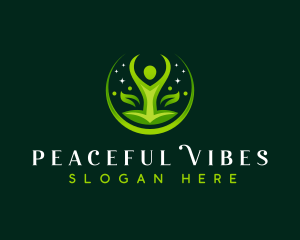 Yoga Healing Meditation logo design