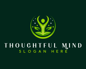 Yoga Healing Meditation logo design