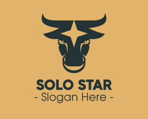 Wild Bull Star logo design