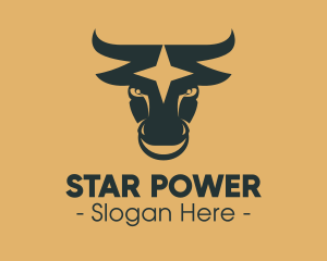 Wild Bull Star logo design