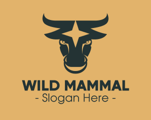 Wild Bull Star logo design