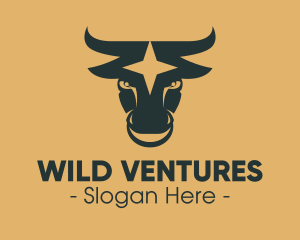 Wild Bull Star logo design